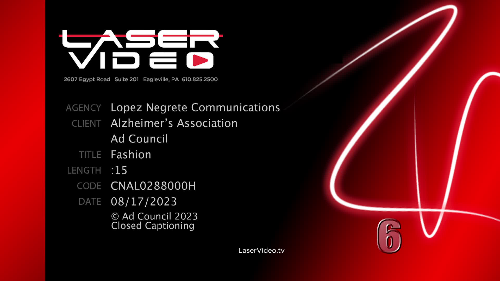 Ad Council: Alzheimers - Fashion