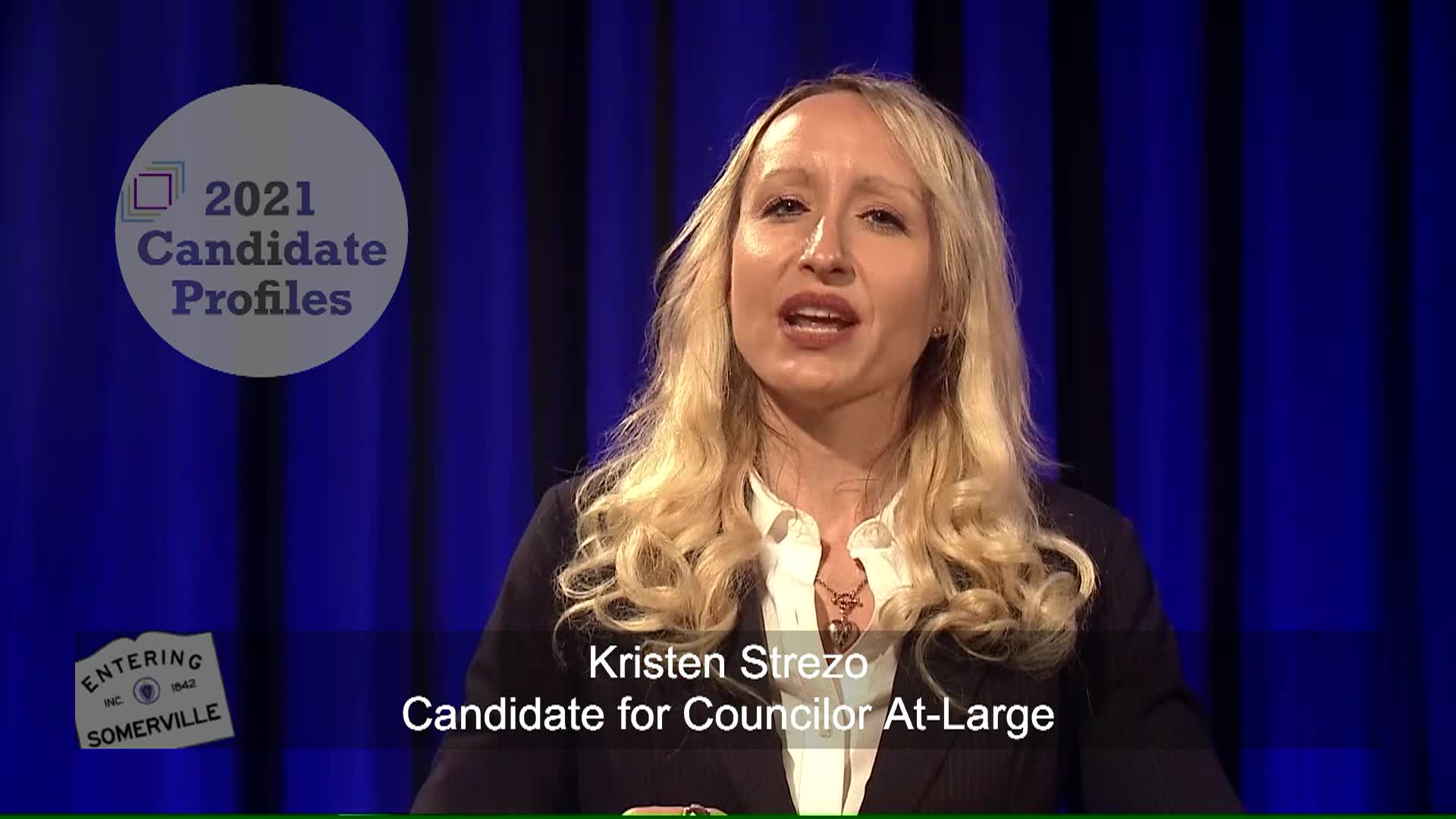 Candidate Profile 2021: Councilor At Large - Kristen Strezo