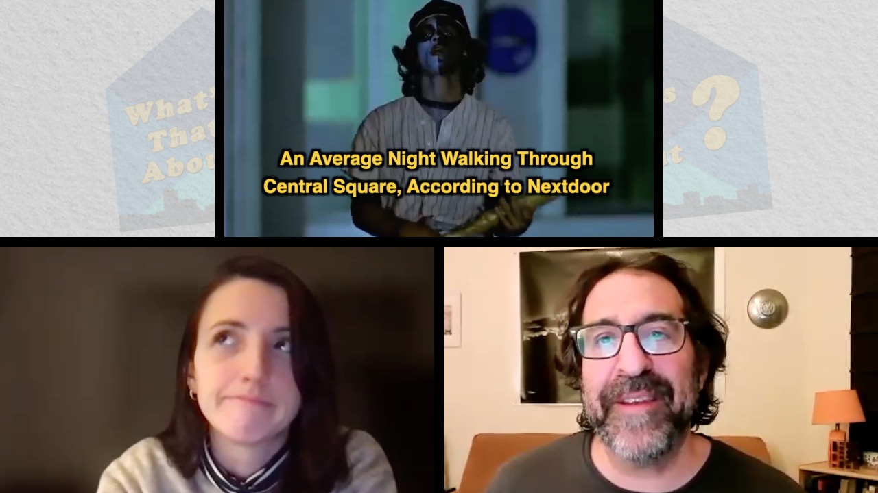 What's That About: Survey Says: Cambridge!